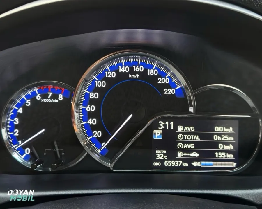 Foto Mobil Bekas Odometer Toyota Yaris 1.5 S tahun 2021