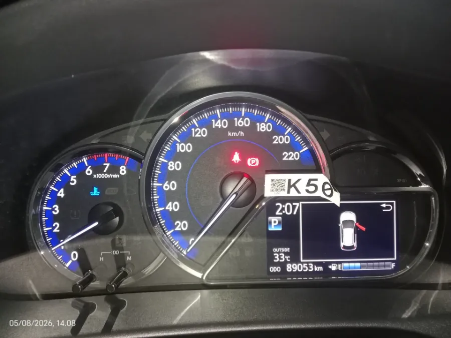 Foto Mobil Bekas Odometer Toyota Yaris 1.5 S tahun 2021