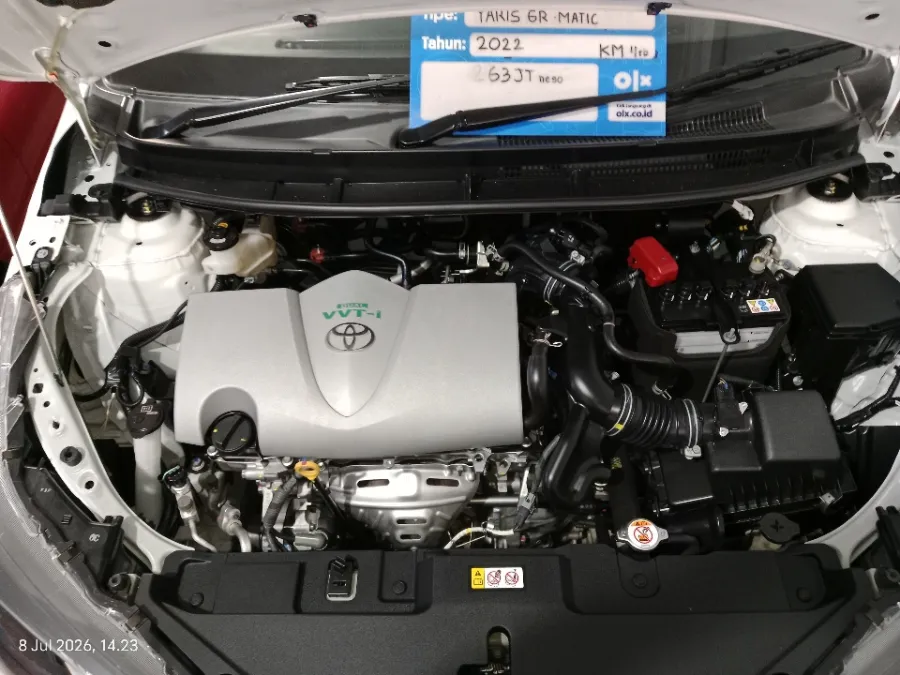 Foto Mobil Bekas Mesin Toyota Yaris 1.5 S tahun 2022