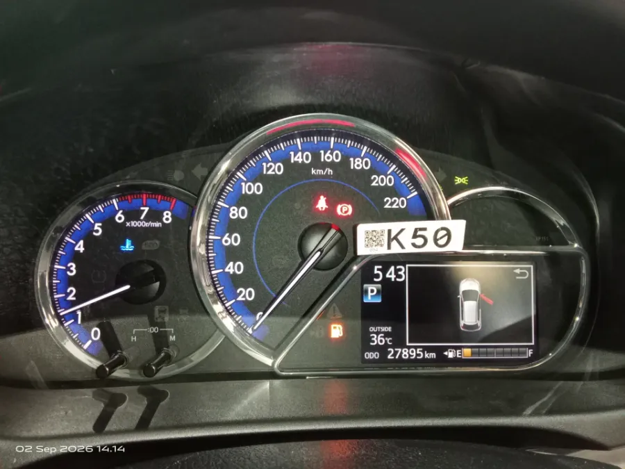 Foto Mobil Bekas Odometer Toyota Yaris 1.5 S tahun 2022