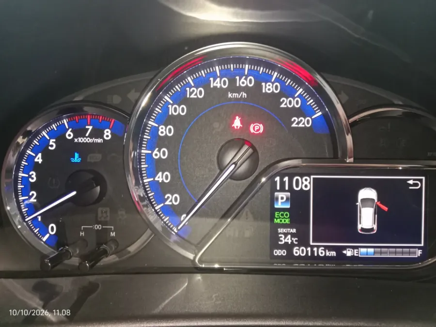 Foto Mobil Bekas Odometer Toyota Yaris 1.5 TRD Sportivo tahun 2018