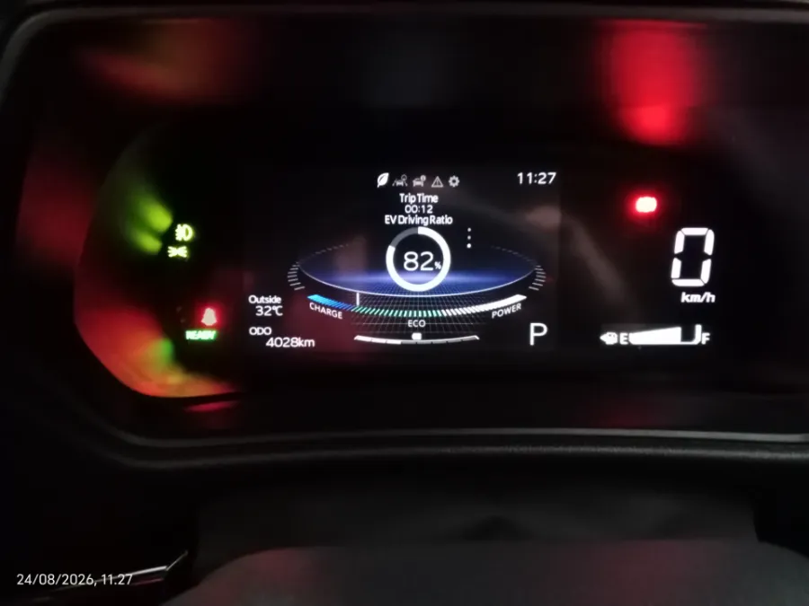 Foto Mobil Bekas Odometer Toyota Yaris Cross 1.5 S HV tahun 2023