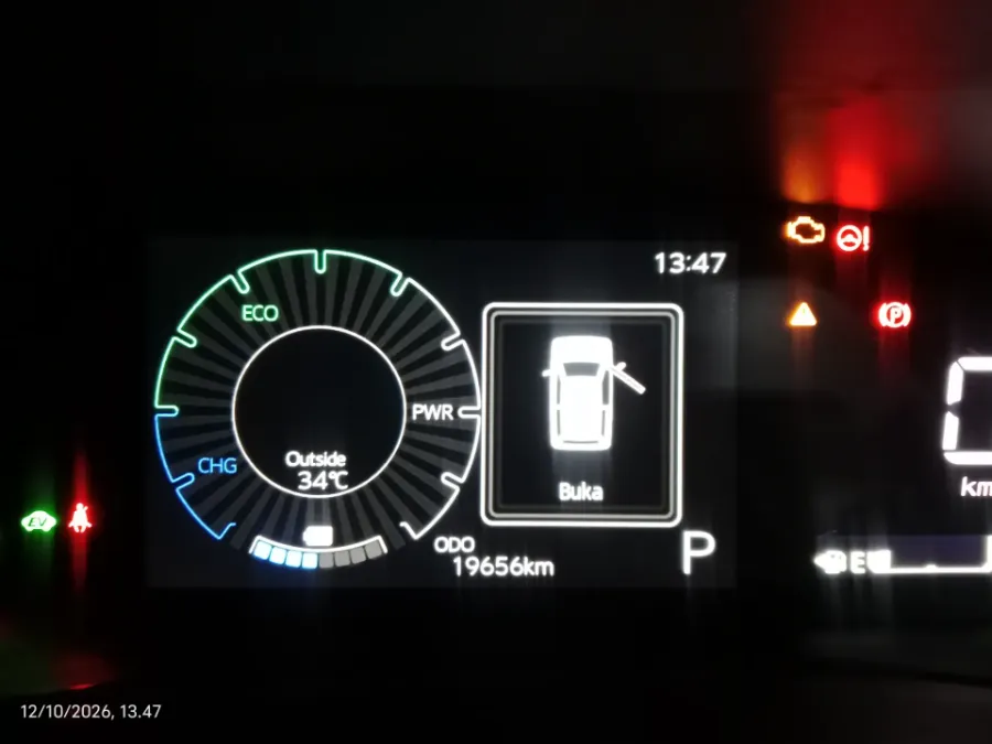 Foto Mobil Bekas Odometer Toyota Yaris Cross 1.5 S HV tahun 2023