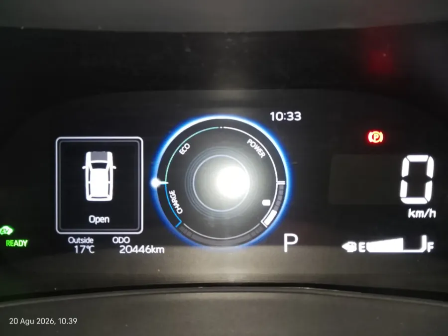 Foto Mobil Bekas Odometer Toyota Yaris Cross 1.5 S HV Gr tahun 2023