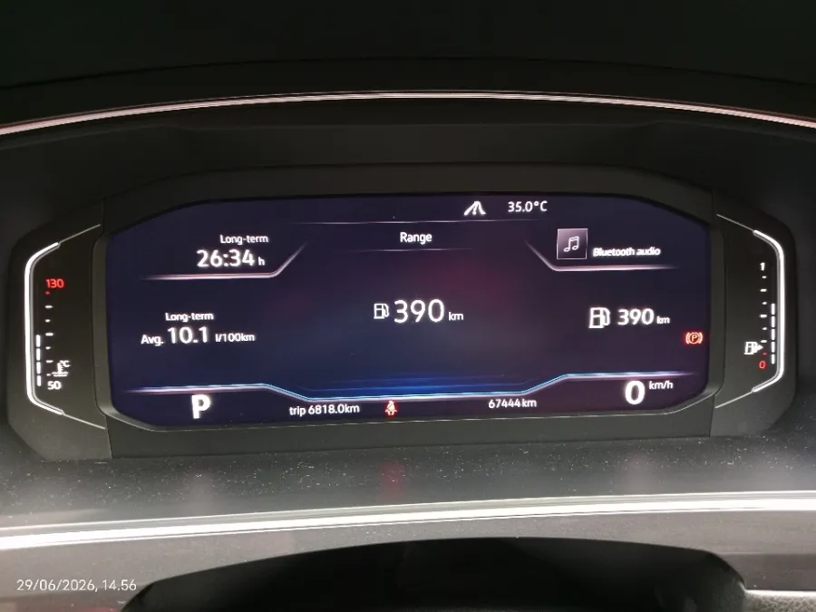 Foto Mobil Bekas Odometer Volkswagen Tiguan 1.4 TSI Allspace tahun 2021