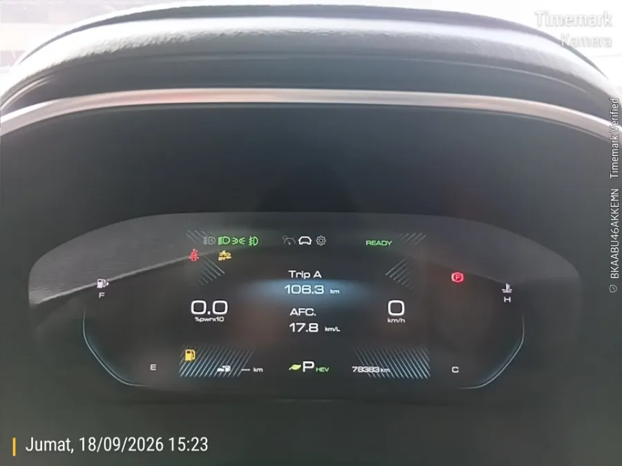 Foto Mobil Bekas Odometer Wuling Almaz 1.5 tahun 2024