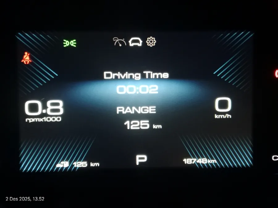 Foto Mobil Bekas Odometer Wuling Alvez 1.5 CE tahun 2023