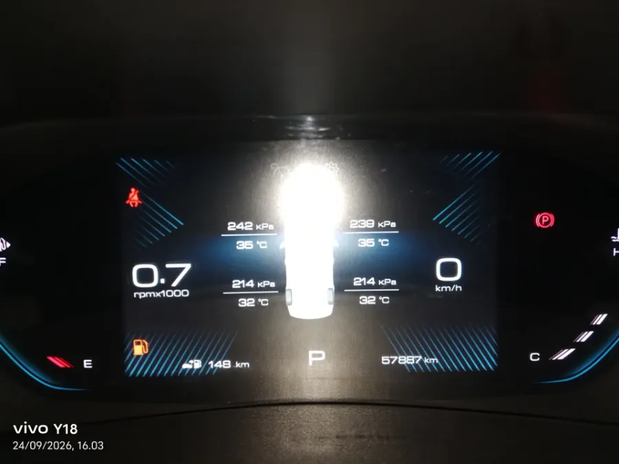Foto Mobil Bekas Odometer Wuling Alvez 1.5 CE tahun 2023