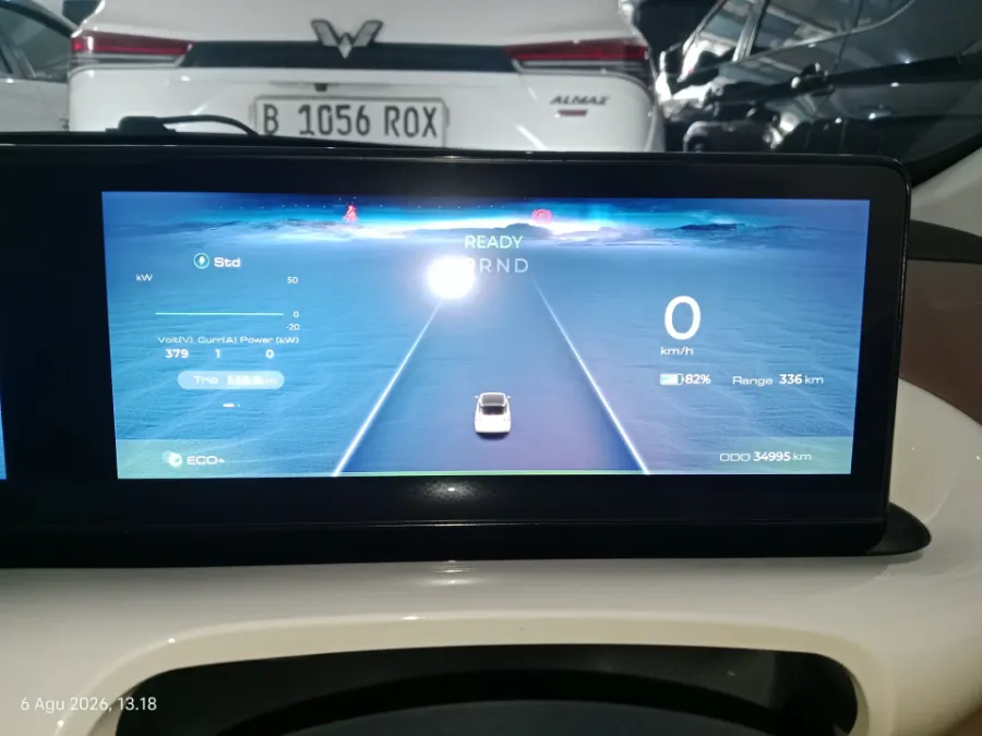 Foto Mobil Bekas Odometer Wuling Binguo Premium Range tahun 2024