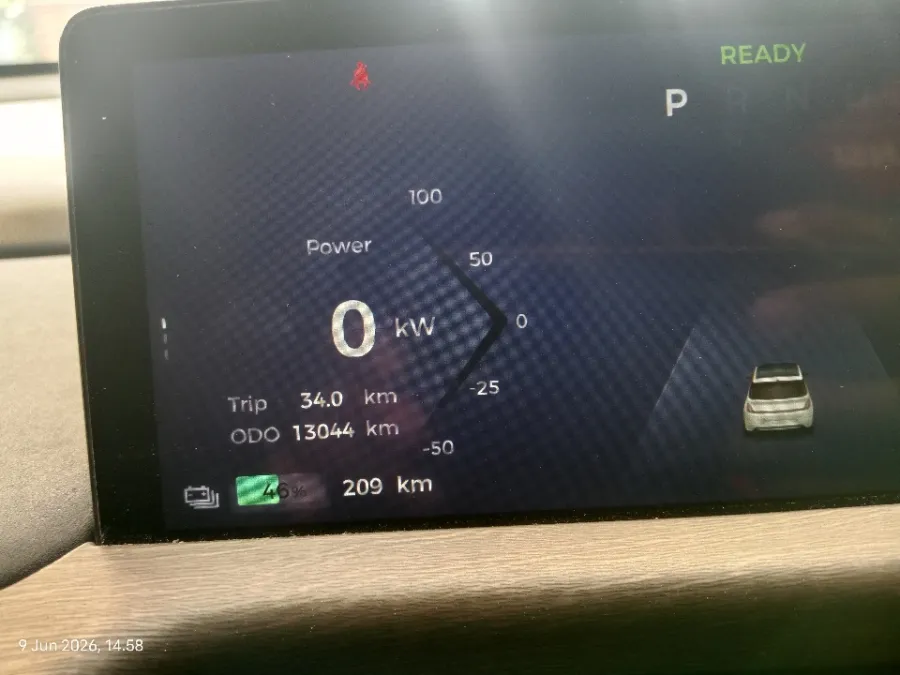 Foto Mobil Bekas Odometer Wuling Cloud EV Long Range tahun 2024