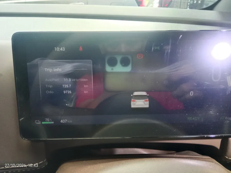 Foto Mobil Bekas Odometer Wuling Darion EV EX tahun 2025